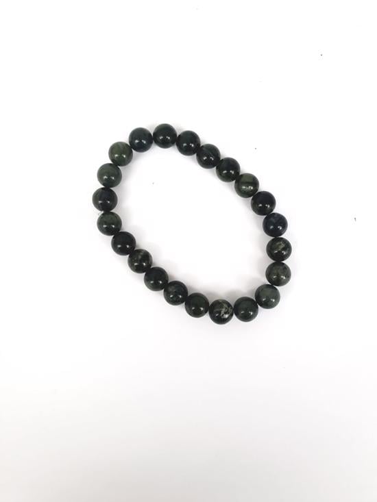 Men genel Yeşim Doğal Taş Bileklik Orta