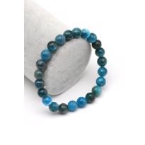 genel Apatit Doğal Taş Bileklik Faset Kesim