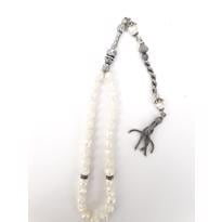 genel Tesbih Abolon Sedef Doğal Taşlı Gümüş