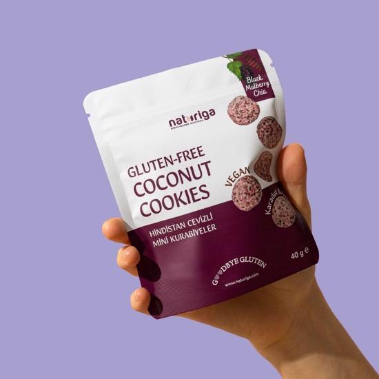 Men genel Goodye Gluten Coconut Mini Cookies (Karadut Chia)-