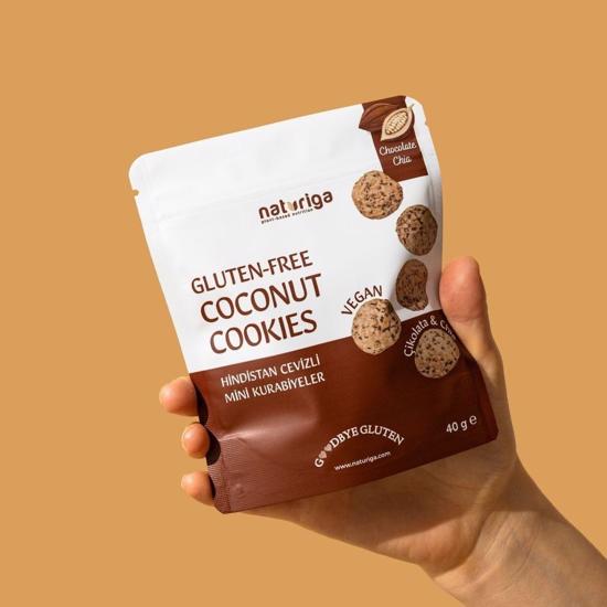 Men genel Goodye Gluten Coconut Mini Cookies (Chocolate Chia