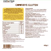 Men genel Goodbye Gluten Sade Tohum Kraker- 40gr