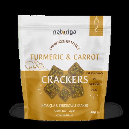 Men genel Goodbye Gluten Havuçlu Zerdeçallı Kraker- 40gr