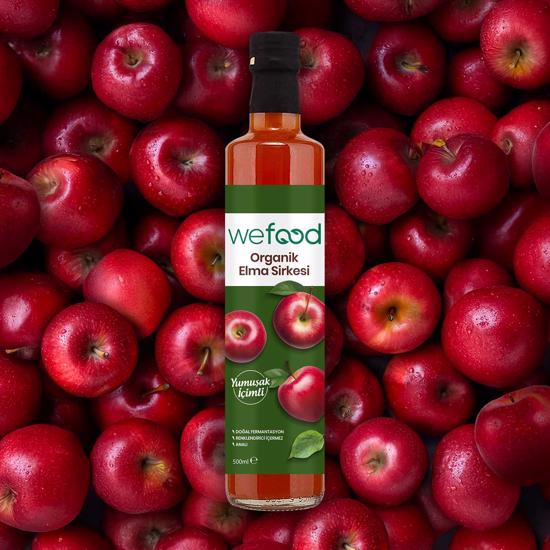 Men genel Wefood Organik Elma Sirkesi - 500 Ml