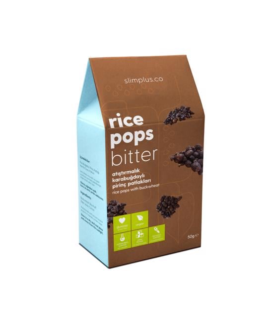 Erkek genel Rice Pops Bitter 50gr