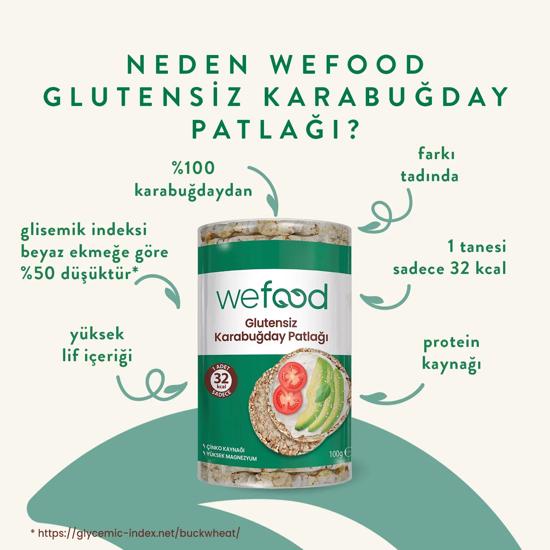 Men genel Wefood Karabuğday Patlağı 100 gr