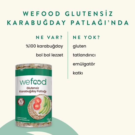 Men genel Wefood Karabuğday Patlağı 100 gr