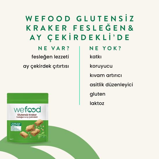 Men genel Wefood Fesleğenli Kraker 40 gr