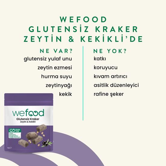 Men genel Wefood Zeytinli Kekikli Kraker 40 gr