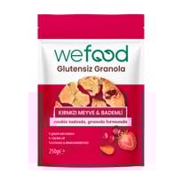  Wefood Glutensiz Granola Badem   Kırmızı Meyve 250