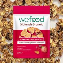 Men genel Wefood Glutensiz Granola Badem   Kırmızı Meyve 250