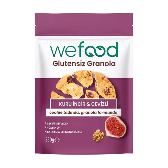 Men genel Wefood Glutensiz Granola Kuru İncir   Cevizli 250
