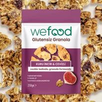 Men genel Wefood Glutensiz Granola Kuru İncir   Cevizli 250