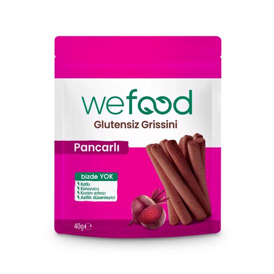 Men genel Wefood Glutensiz Grissini Pancarlı 40 gr