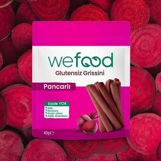 Men genel Wefood Glutensiz Grissini Pancarlı 40 gr