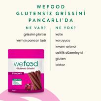 Men genel Wefood Glutensiz Grissini Pancarlı 40 gr