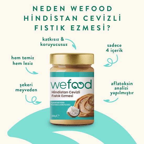 Men genel Wefood Hindistan Cevizli Fıstık Ezmesi- 300 gr