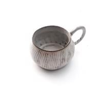 Men genel Opposite Fincan Küçük Oval Dik Çizgili