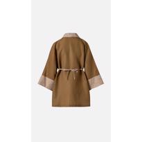 Men genel İtalyan Keteni Kimono- Haki