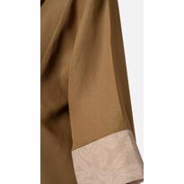 Men genel İtalyan Keteni Kimono- Haki