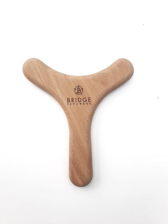 Men genel Kas Gevşetici Ahşap Masaj Aleti