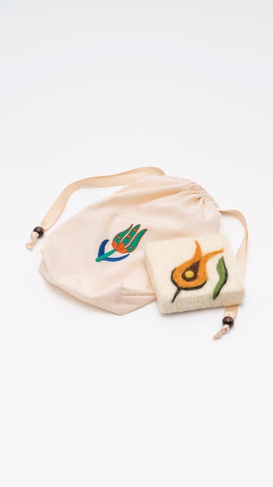 Men genel Sabun- Lale Desenli Kesesinde