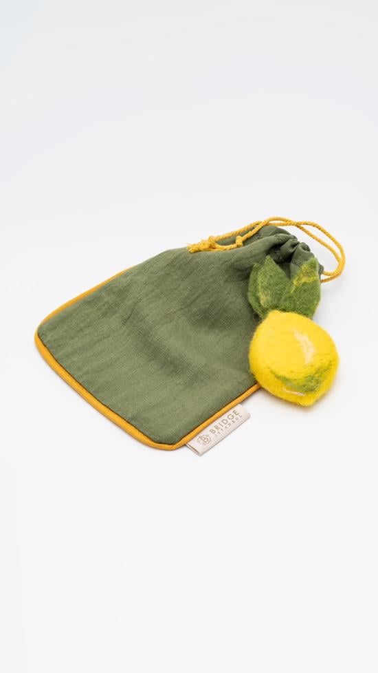 Men genel Sabun- Limon Desenli Kesesinde