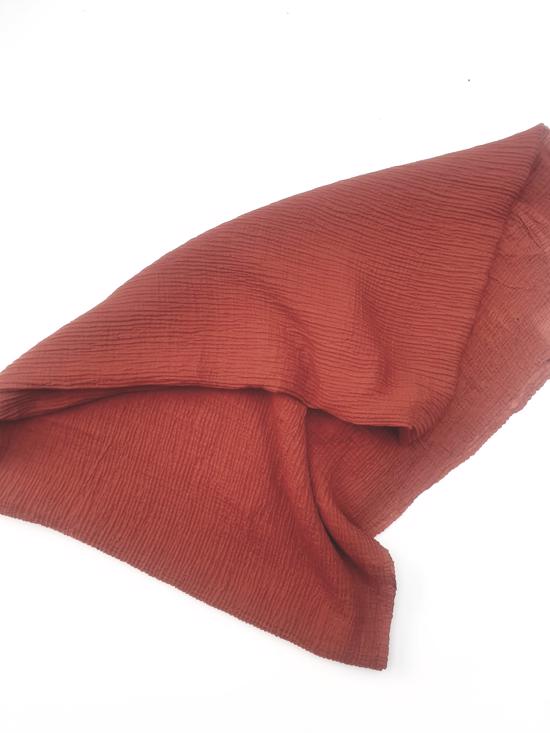 Men genel Müslin Şal- Kiremit