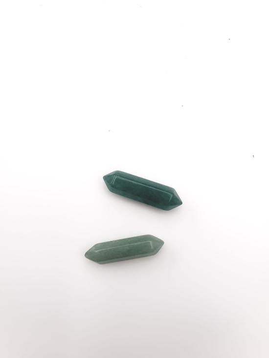 Men genel Aventurin Çift Uçlu Prizma Ufak