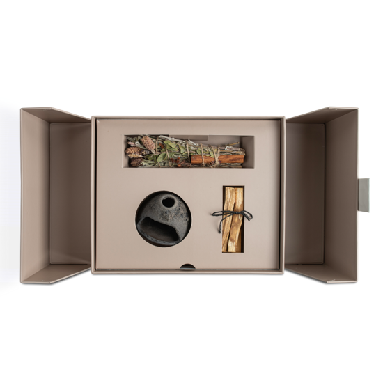 Men genel Palo Santo Arınma Ritüel Seti- Siyah