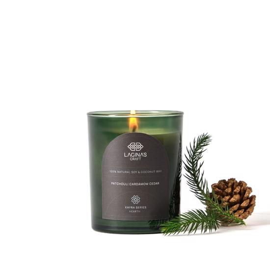 Men genel Kayra Doğal Soya ve Hindistan Cevizi Mum-Toprak