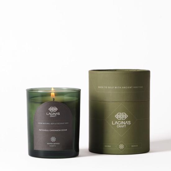 Men genel Kayra Doğal Soya ve Hindistan Cevizi Mum-Toprak