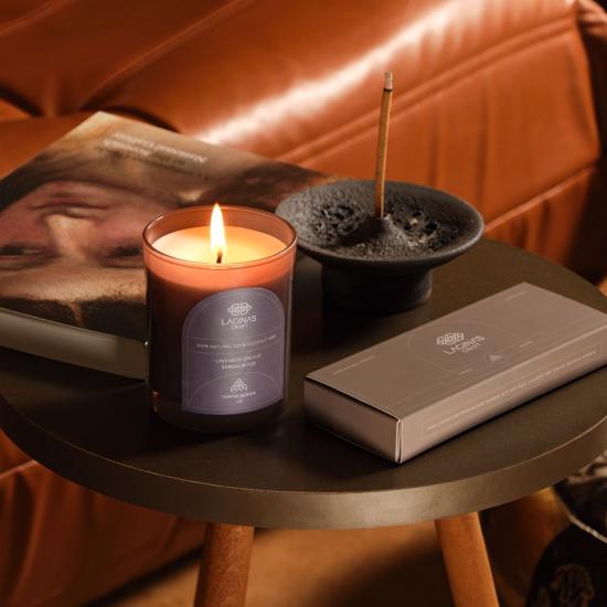 Men genel Tengri Doğal Soya ve Hindistan Cevizi Mum-Hava