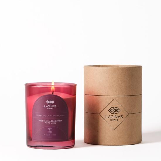 Men genel İnanna Doğal Soya ve Hindistan Cevizi Mum-Love