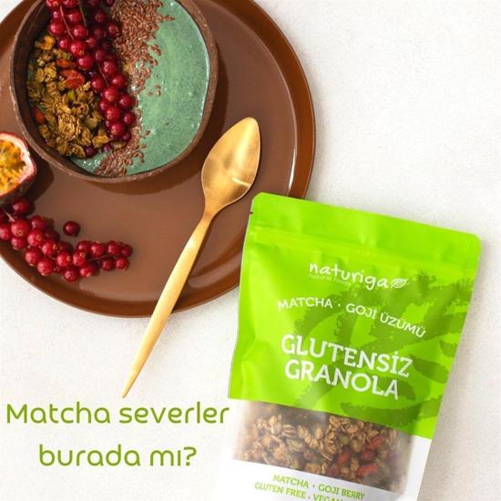 Men genel Glutensiz Granola (Matcha)- 250gr