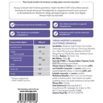 Men genel Glutensiz Granola (Yaban Mersini)- 250gr