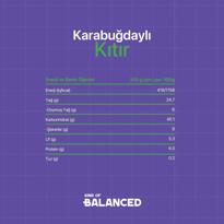 Men genel Kind Of Balanced Karabuğdaylı Kıtır 50gr