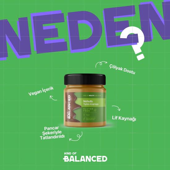 Men genel Kind Of Balanced Nohutlu Tahin Kreması 200gr
