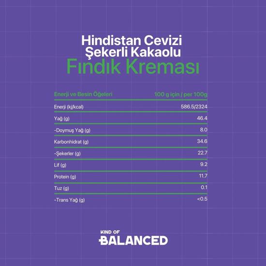 Men genel Kind Of Balanced Hindistan Cevizi Şekerli Fındık K