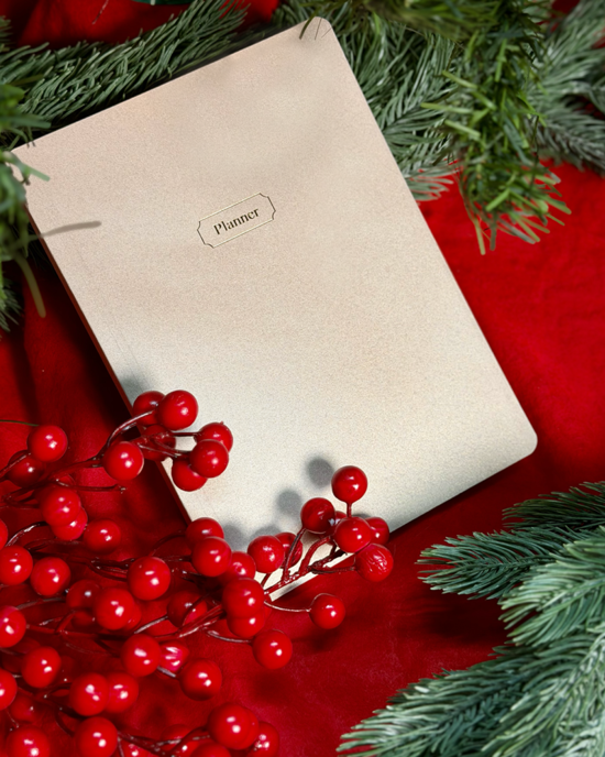 Men genel Tarihsiz Haftalık Ajanda-Planner, Aura