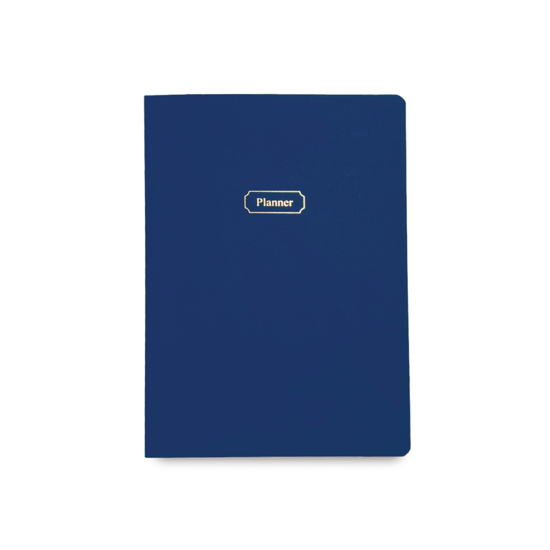 Men genel Tarihsiz Haftalık Ajanda-Planner, Aqua