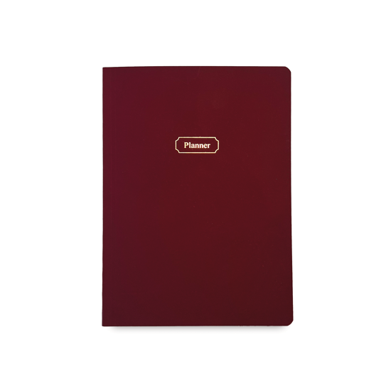 Men genel Tarihsiz Haftalık Ajanda-Planner, Vinum