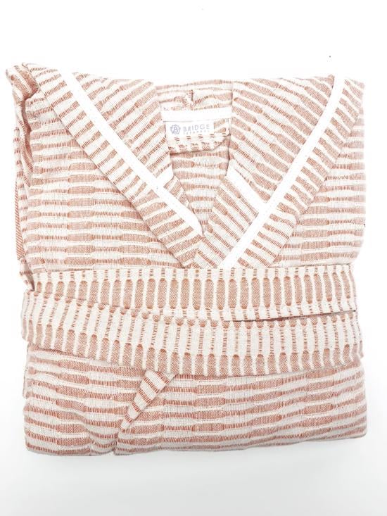 Men genel Baget Peştemal Bornoz- Turuncu L/Xl