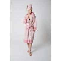  Baget Peştemal Bornoz- Pembe S/M