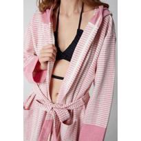 Men genel Baget Peştemal Bornoz- Pembe S/M