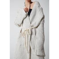 Men genel Müslin Peştamal Bornoz Marble