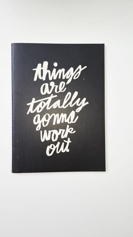 Erkek genel Defter Things Are Totally.. Ban.do