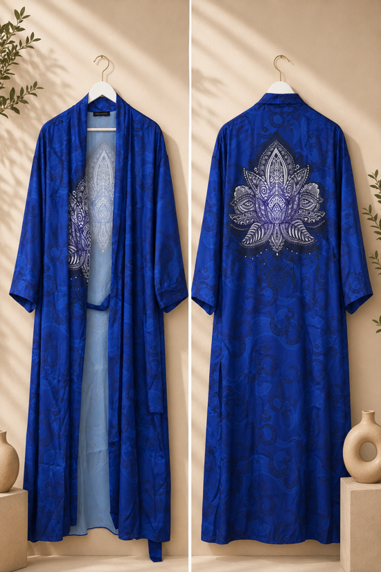 Erkek genel Sax Lotus Kimono