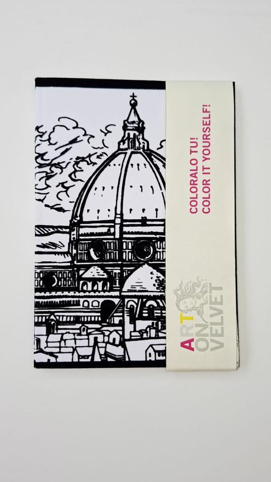 Erkek genel Art On Velvet Düz Defter