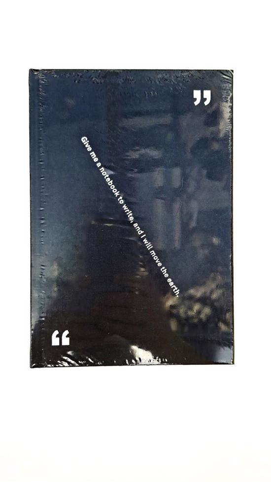 Erkek genel Defter- Siyah Sert Kapaklı- Give Me A Notebook…